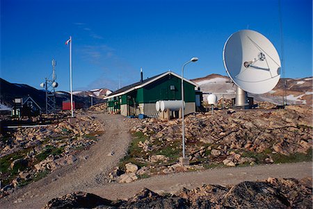 simsearch:841-03066571,k - Telecommunications dish, Ittoqqortoormiit, East Greenland, Greenland, Polar Regions Foto de stock - Con derechos protegidos, Código: 841-02900199