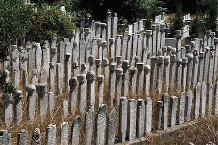 simsearch:841-02830962,k - Pierres tombales, cimetière Ottoman, Istanbul, Turquie, Europe Photographie de stock - Rights-Managed, Code: 841-02900345