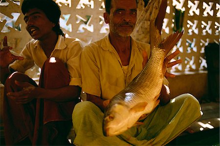 Fish market, Kolkata, West Bengal state, India, Asia Stock Photo - Rights-Managed, Code: 841-02900355