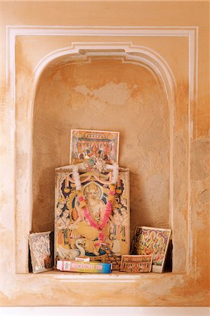 simsearch:841-02900826,k - Chanwar Audrey Walon-Ki Haveli (manoir), 400 ans, restaurée dans son état original, Musée Anokhi, ambre, près de Jaipur, Rajasthan État, Inde, Asie Photographie de stock - Rights-Managed, Code: 841-02900737