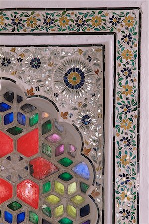 simsearch:841-02704605,k - Coloured glass Jali, Deo Garh Palace Hotel, Deo Garh (Deogarh), Rajasthan state, India, Asia Foto de stock - Con derechos protegidos, Código: 841-02900790