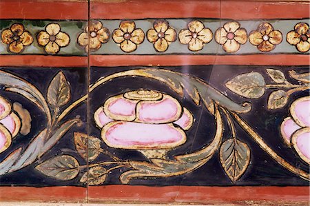 simsearch:841-02900826,k - Détail décoratif dans le Sheesh Mahal (Mirrored Hall), Deo Garh Palace Hotel, Deo Garh (Deogarh), état du Rajasthan, Inde, Asie Photographie de stock - Rights-Managed, Code: 841-02900800