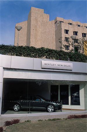New Bentley showroom, Ashoka Hotel, New Delhi, Delhi, India, Asia Stock Photo - Rights-Managed, Code: 841-02900917