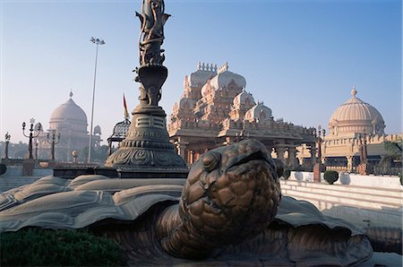 Chattapur Temple complex, Delhi, India, Asia Stock Photo - Rights-Managed, Code: 841-02900926