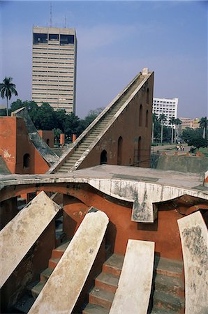 Le Jantar Mantar observatory, Delhi, Inde, Asie Photographie de stock - Rights-Managed, Code: 841-02900954