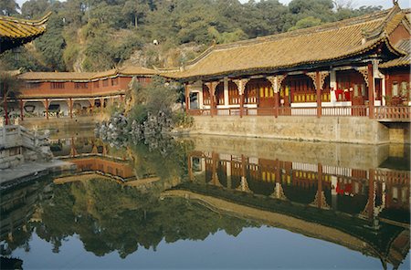 simsearch:841-02721287,k - Yuantong Temple, Kunming, Yunnan, China, Asia Foto de stock - Direito Controlado, Número: 841-02901218