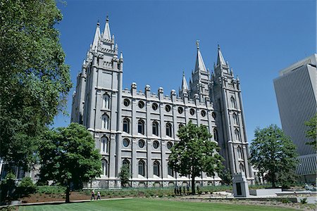 simsearch:841-02916059,k - Mormon tabernacle, Salt Lake City, Utah, United States of America (U.S.A.), North America Stock Photo - Rights-Managed, Code: 841-02901419