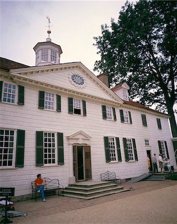 Mount Vernon, home of George Washington, Virginia, United States of America, North America Fotografie stock - Rights-Managed, Codice: 841-02901610