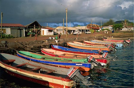Bateaux de pêche de thon, Hanga Roa, île de Pâques, Chili, Amérique du Sud Photographie de stock - Rights-Managed, Code: 841-02901674