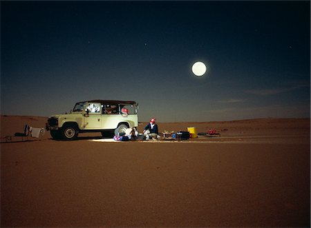 Sahara Desert at night, Algeria, North Africa, Africa Foto de stock - Con derechos protegidos, Código: 841-02901785