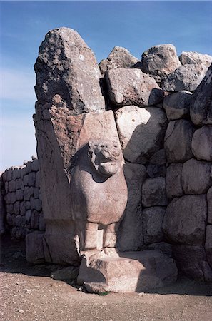 simsearch:841-02944617,k - Hittite remains, Lion Gate, Bogaz Koy, Anatolia, Turkey, Asia Minor, Eurasia Stock Photo - Rights-Managed, Code: 841-02901886