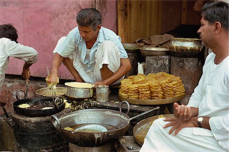 Sweet maker, Jaipur, Rajasthan state, India, Asia Foto de stock - Con derechos protegidos, Código: 841-02901883