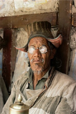 people ladakh - Monk, Ladakh, India, Asia Foto de stock - Con derechos protegidos, Código: 841-02901911