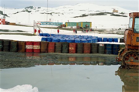 Base chilienne, Teniente Marsh, King George Island, les îles Shetland du Sud, l'Antarctique, régions polaires Photographie de stock - Rights-Managed, Code: 841-02902007