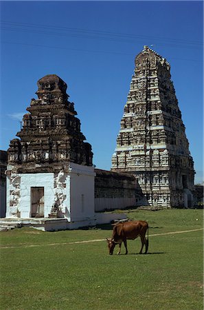 Ekambaranatha Temple, Kanchipuram, near Madras, Tamil Nadu, India, Asia Foto de stock - Con derechos protegidos, Código: 841-02902054