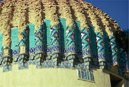 Detail of the tomb of Gawhar Shad, Herat, Afghanistan, Asia Stock Photo - Rights-Managed, Code: 841-02902067