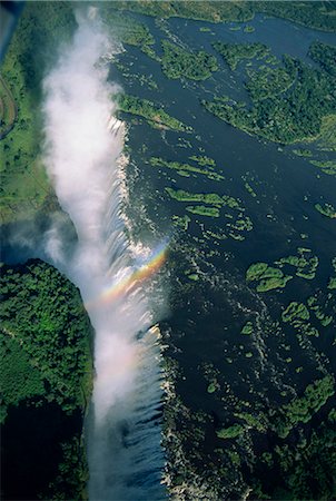 Victoria Falls (Mosi-oa-Tunya), UNESCO World Heritage Site, Zimbabwe, Africa Stock Photo - Rights-Managed, Code: 841-02902284