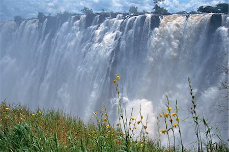 Victoria Falls (Mosi-oa-Tunya), UNESCO World Heritage Site, Zambia, Africa Foto de stock - Con derechos protegidos, Código: 841-02902286