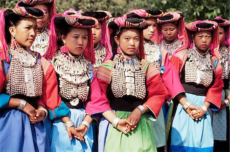 Lisu hill tribe New Year Festival, Chiang Rai, Thailand, Southeast Asia, Asia Stock Photo - Rights-Managed, Code: 841-02902633
