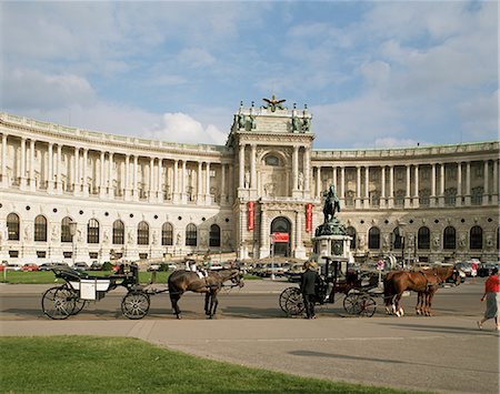 simsearch:841-02914755,k - Heldenplatz, New Hofburg, Vienna, Austria, Europe Fotografie stock - Rights-Managed, Codice: 841-02902693