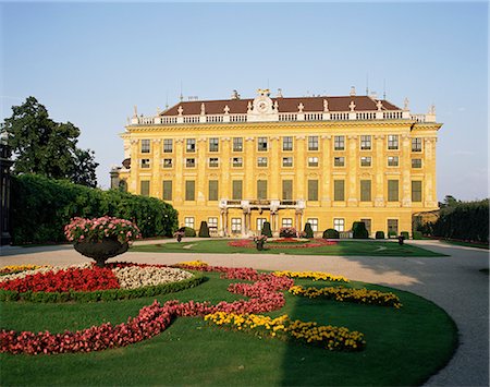 Palace and gardens of Schonbrunn, UNESCO World Heritage Site, Vienna, Austria, Europe Stock Photo - Rights-Managed, Code: 841-02902813