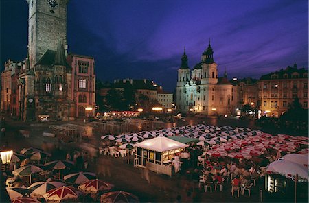 Old Town Hall, Stare Mesto Square, Prague, Czech Republic, Europe Stock Photo - Rights-Managed, Code: 841-02902927