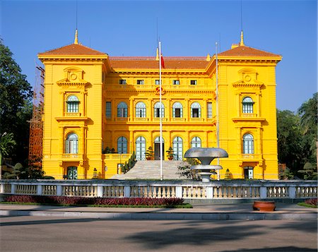 presidential palace - Palais présidentiel, le complexe mausolée de Ho Chi Minh, Hanoi, Vietnam, Indochine, Asie du sud-est, Asie Photographie de stock - Rights-Managed, Code: 841-02902998