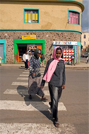 simsearch:841-02715474,k - Typical street scene, Gonder, Gonder region, Ethiopia, Africa Foto de stock - Con derechos protegidos, Código: 841-02903070