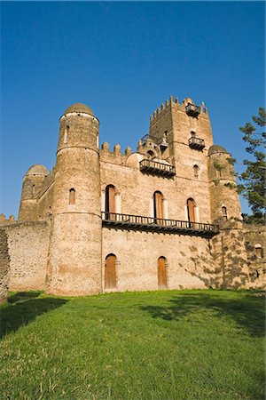 royal enclosure - Fasiladas' Palace, The Royal Enclosure, Gonder, Ethiopia, Nortern Ethiopia, Africa Foto de stock - Con derechos protegidos, Código: 841-02903073