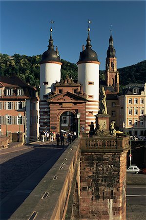 simsearch:841-02903590,k - Bridge over the Neckar River, Heidelburg, Baden Wurttemberg, Germany, Europe Foto de stock - Con derechos protegidos, Código: 841-02914804