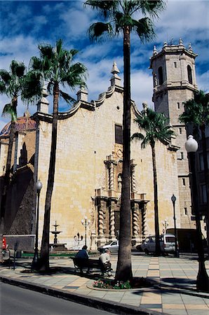simsearch:841-02920968,k - Cathedral, Benicarlo, Valencia, Spain, Europe Foto de stock - Con derechos protegidos, Código: 841-02914877