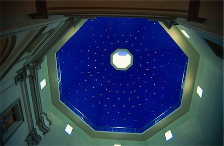 Dome in interior of the Palace of St. Pius V, housing the Fine Arts Museum, Valencia, Spain, Europe Foto de stock - Con derechos protegidos, Código: 841-02914873