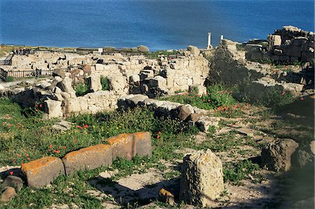 simsearch:841-03033340,k - Tharros, Punic and Roman ruins of city founded by Phoenicians in 730 BC, near Oristano, Sardinia, Italy, Mediterranean, Europe Foto de stock - Con derechos protegidos, Código: 841-02914923