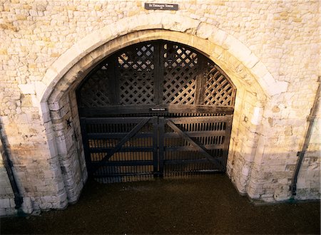 simsearch:841-03060994,k - Traitors Gate, Tower of London, UNESCO World Heritage Site, London, England, United Kingdom, Europe Foto de stock - Direito Controlado, Número: 841-02915048
