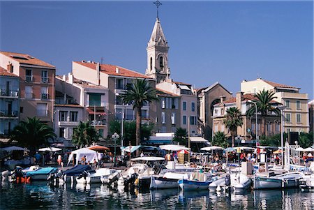 sanary-sur-mer - Harbour, Sanary-sur-Mer, Var, Cote d'Azur, Provence, France, Mediterranean, Europe Stock Photo - Rights-Managed, Code: 841-02915126