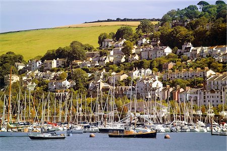 devonshire england - River Dart estuary, Dartmouth, South Hams, Devon, England, United Kingdom, Europe Stock Photo - Rights-Managed, Code: 841-02915256