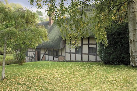stratford upon avon - Anne Hathaway's cottage (William Shakespeare's wife), Shottery, Stratford upon Avon, Warwickshire, Midlands, England, United Kingdom, Europe Stock Photo - Rights-Managed, Code: 841-02915270