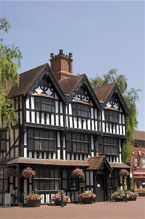 Vieille maison, construit en 1621, maintenant un musée, Hereford, Herefordshire, Midlands, Angleterre, Royaume-Uni, Europe Photographie de stock - Rights-Managed, Code: 841-02915315