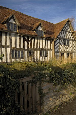 Mary Ardens house, home of Shakespeare's mother, Wilmcote, Stratford upon Avon, Warwickshire, Midlands, England, United Kingdom, Europe Stock Photo - Rights-Managed, Code: 841-02915354