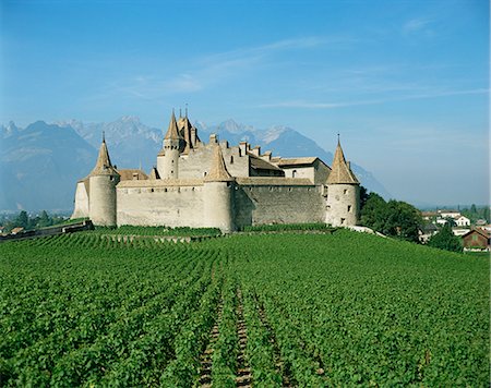 simsearch:841-02899531,k - Chateau, Switzerland, Europe Foto de stock - Con derechos protegidos, Código: 841-02915494