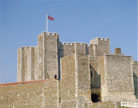 Dover Castle, Dover, Kent, England, UK Stock Photo - Rights-Managed, Code: 841-02915997