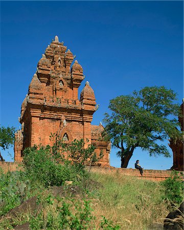 Cham tower, Klong Garai, Phan Rang, Vietnam, Indochina, Southeast Asia, Asia Stock Photo - Rights-Managed, Code: 841-02916023