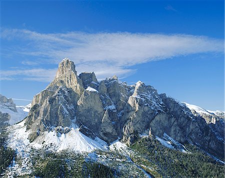 simsearch:841-03056864,k - Mont Sassongher, Dolomites, Trentin-Haut-Adige, Italie Photographie de stock - Rights-Managed, Code: 841-02916067
