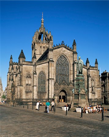 simsearch:841-02902177,k - St. Giles Cathedral, Edinburgh, Lothian, Ecosse, Royaume-Uni, Europe Photographie de stock - Rights-Managed, Code: 841-02916076