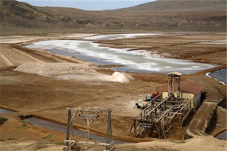 salt plains of africa - Pedro Lume Salt Pans, Sal, Cape Verde Islands, Africa Stock Photo - Rights-Managed, Code: 841-02916219