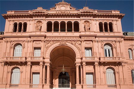 Casa Rosada, Government House, Buenos Aires, Argentina Foto de stock - Direito Controlado, Número: 841-02916269