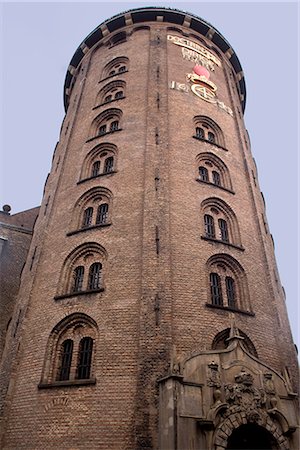 round tower - Round Tower, Copenhagen, Denmark, Scandinavia, Europe Stock Photo - Rights-Managed, Code: 841-02916293