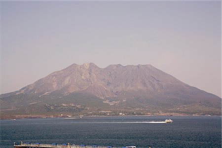 Sakurajima volcano, Kagoshima, Kyushu, Japan, Asia Stock Photo - Rights-Managed, Code: 841-02916336