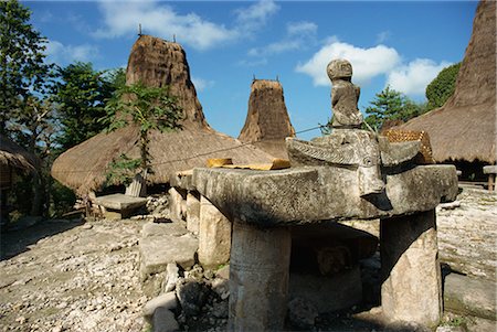 Kampung Waitabar, Waikabubak, Sumba Island, Indonesia, Southeast Asia, Asia Stock Photo - Rights-Managed, Code: 841-02916419