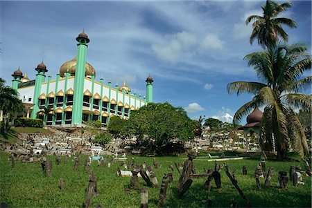 Mosquée de Kuching, Kuching, Sarawak, Malaisie, Asie du sud-est, Asie Photographie de stock - Rights-Managed, Code: 841-02916423